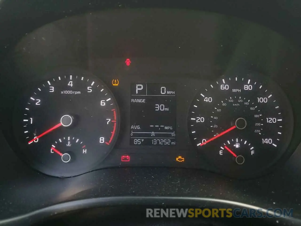 9 Photograph of a damaged car 3KPA24AB0KE217547 KIA RIO 2019
