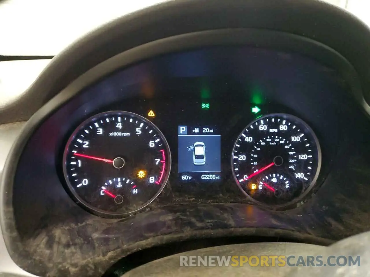 9 Photograph of a damaged car 3KPA24AB0KE233568 KIA RIO 2019