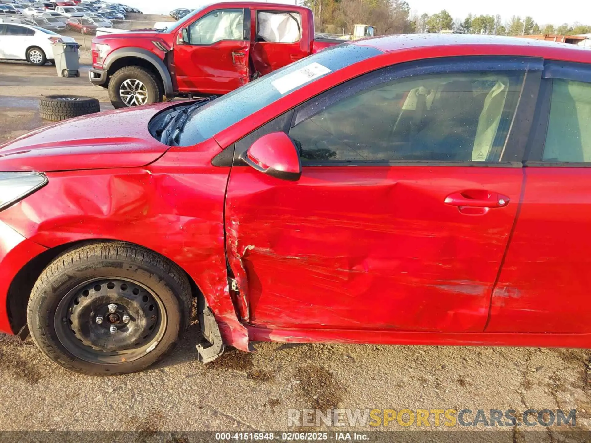 6 Photograph of a damaged car 3KPA24AB1KE157990 KIA RIO 2019