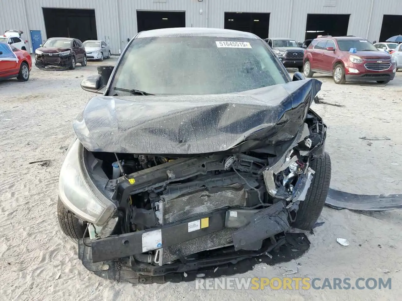 5 Photograph of a damaged car 3KPA24AB1KE160551 KIA RIO 2019
