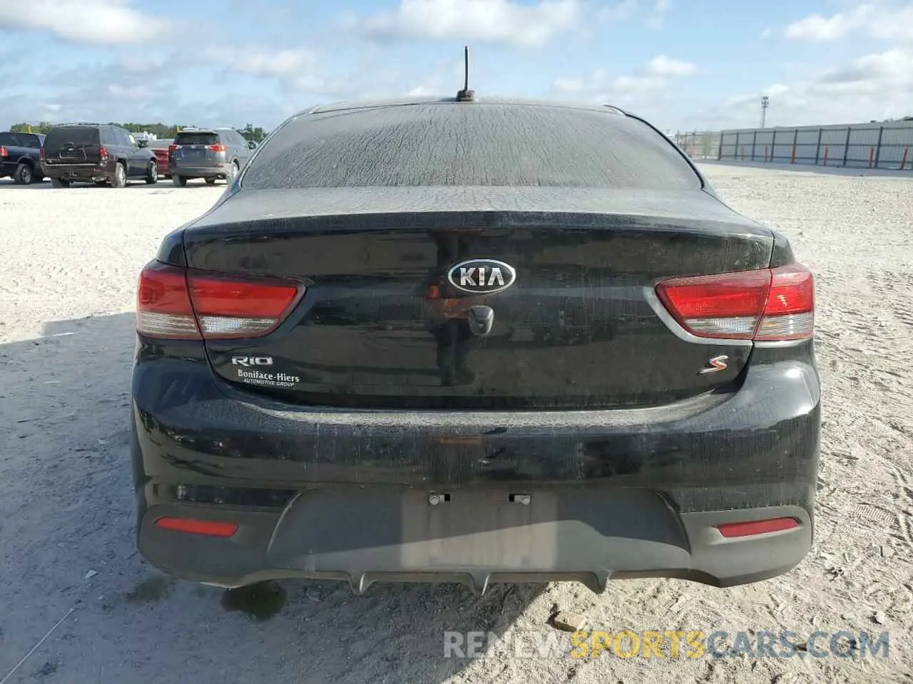 6 Photograph of a damaged car 3KPA24AB1KE160551 KIA RIO 2019