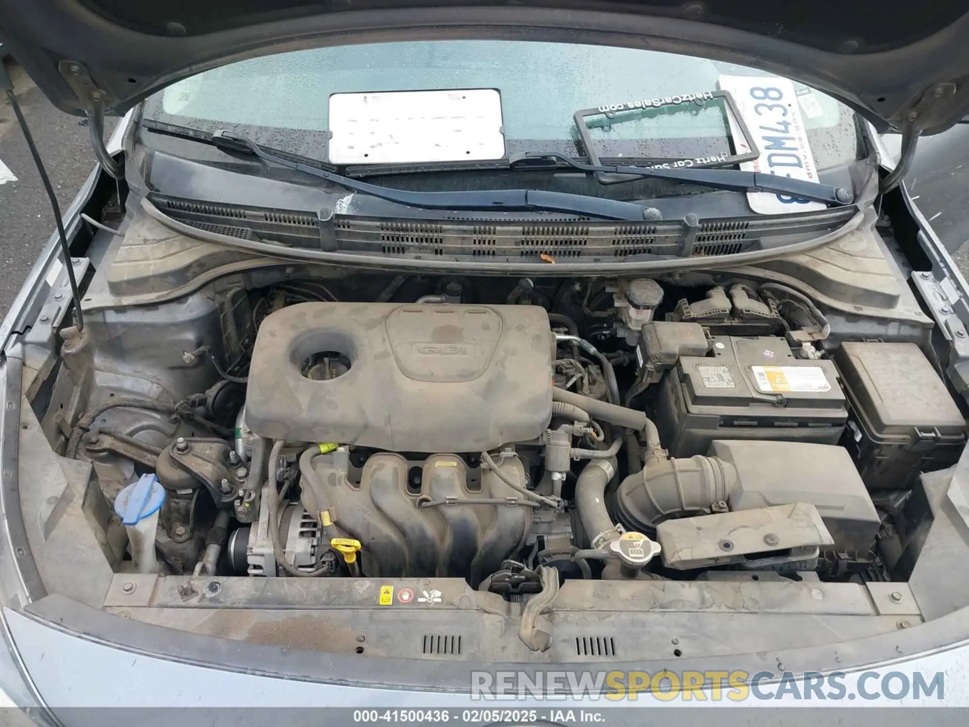 10 Photograph of a damaged car 3KPA24AB1KE166107 KIA RIO 2019