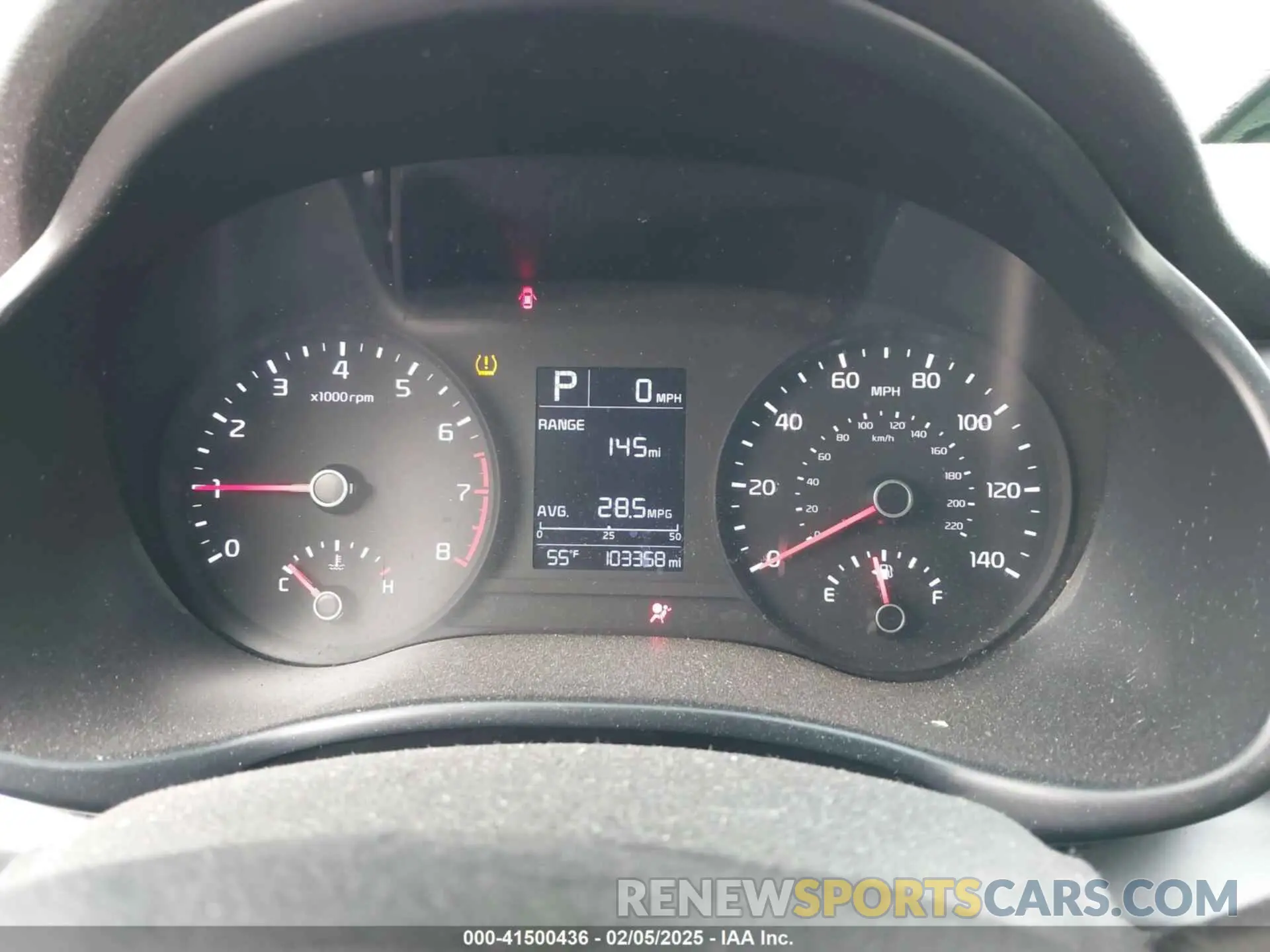 7 Photograph of a damaged car 3KPA24AB1KE166107 KIA RIO 2019