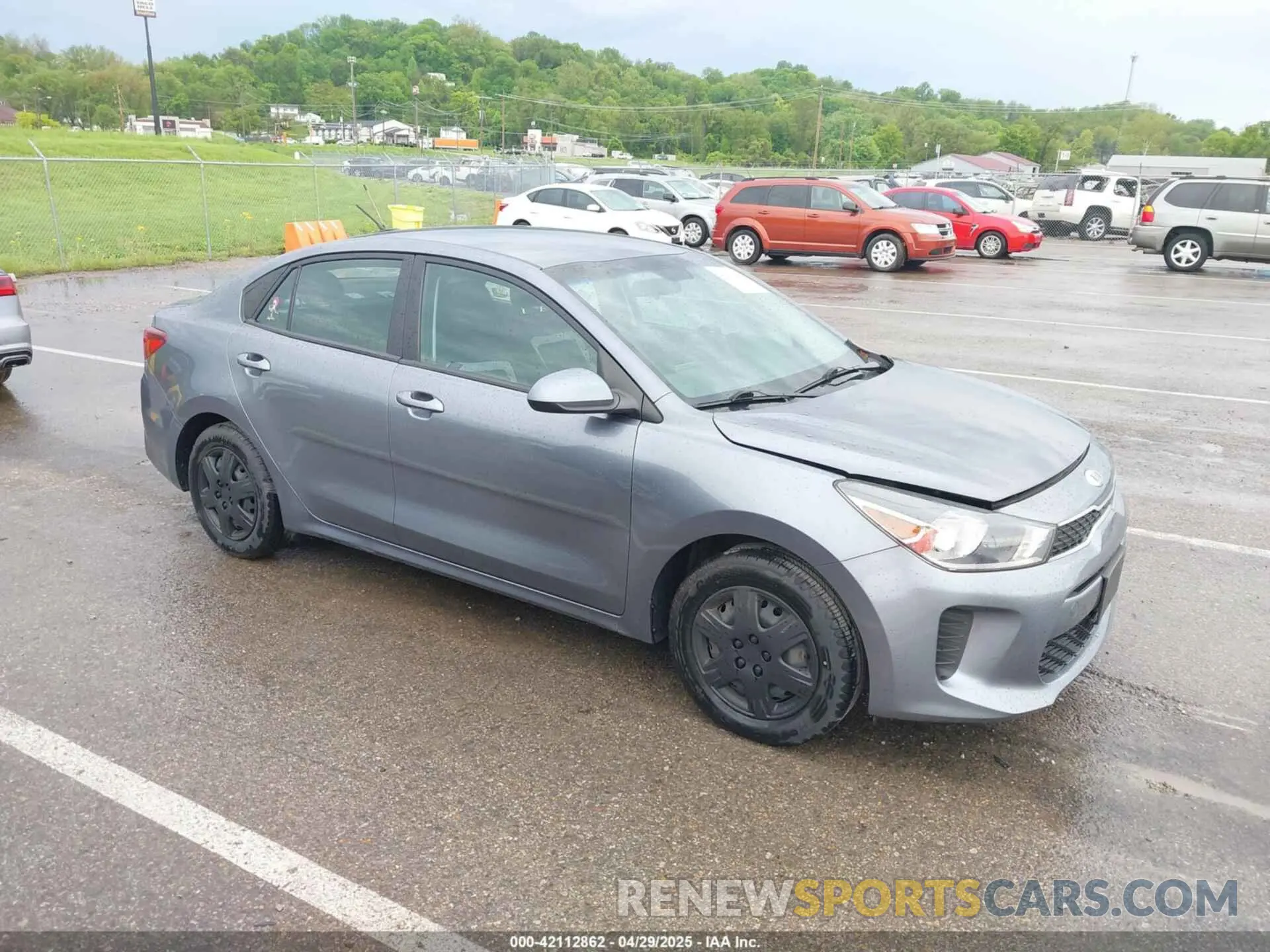 1 Photograph of a damaged car 3KPA24AB1KE171033 KIA RIO 2019
