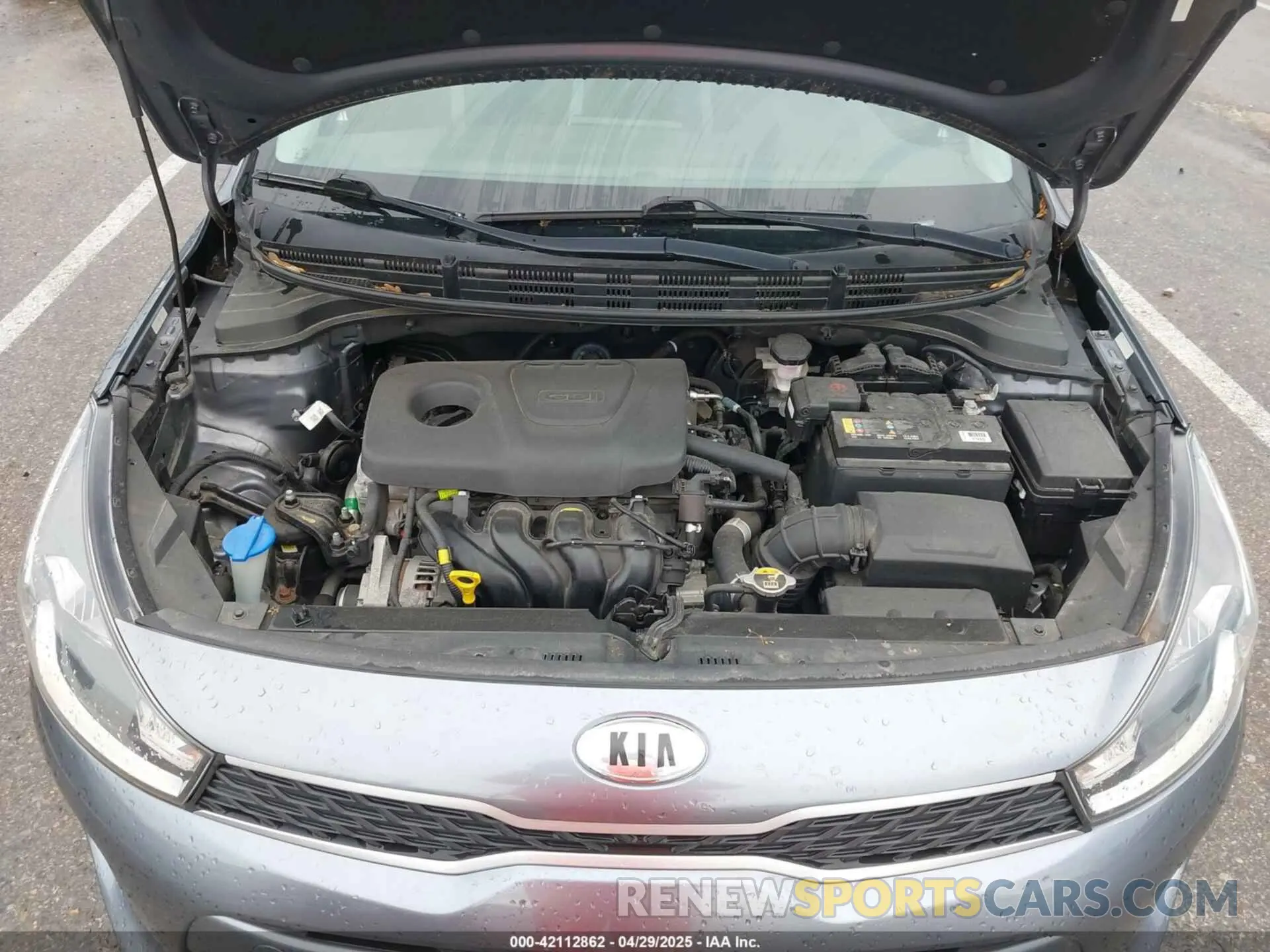 10 Photograph of a damaged car 3KPA24AB1KE171033 KIA RIO 2019