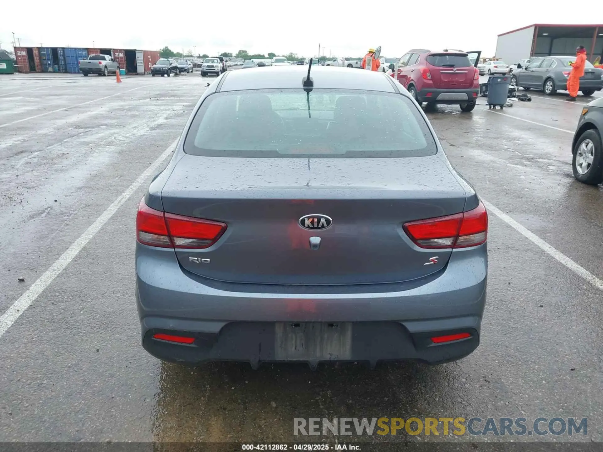 16 Photograph of a damaged car 3KPA24AB1KE171033 KIA RIO 2019