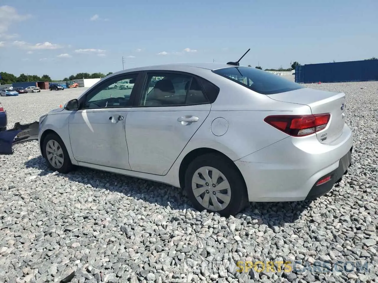 2 Photograph of a damaged car 3KPA24AB1KE182937 KIA RIO 2019