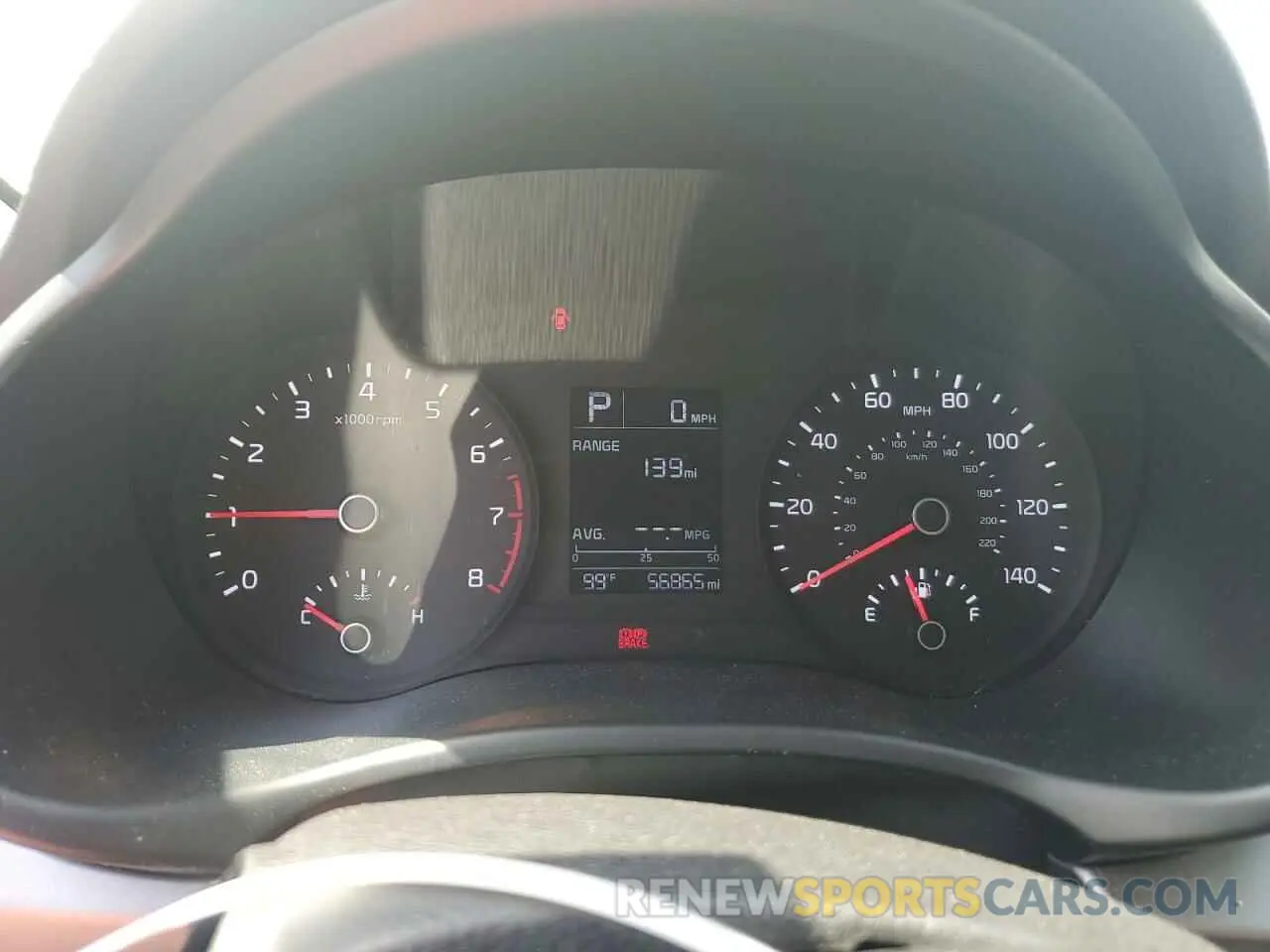 9 Photograph of a damaged car 3KPA24AB1KE182937 KIA RIO 2019