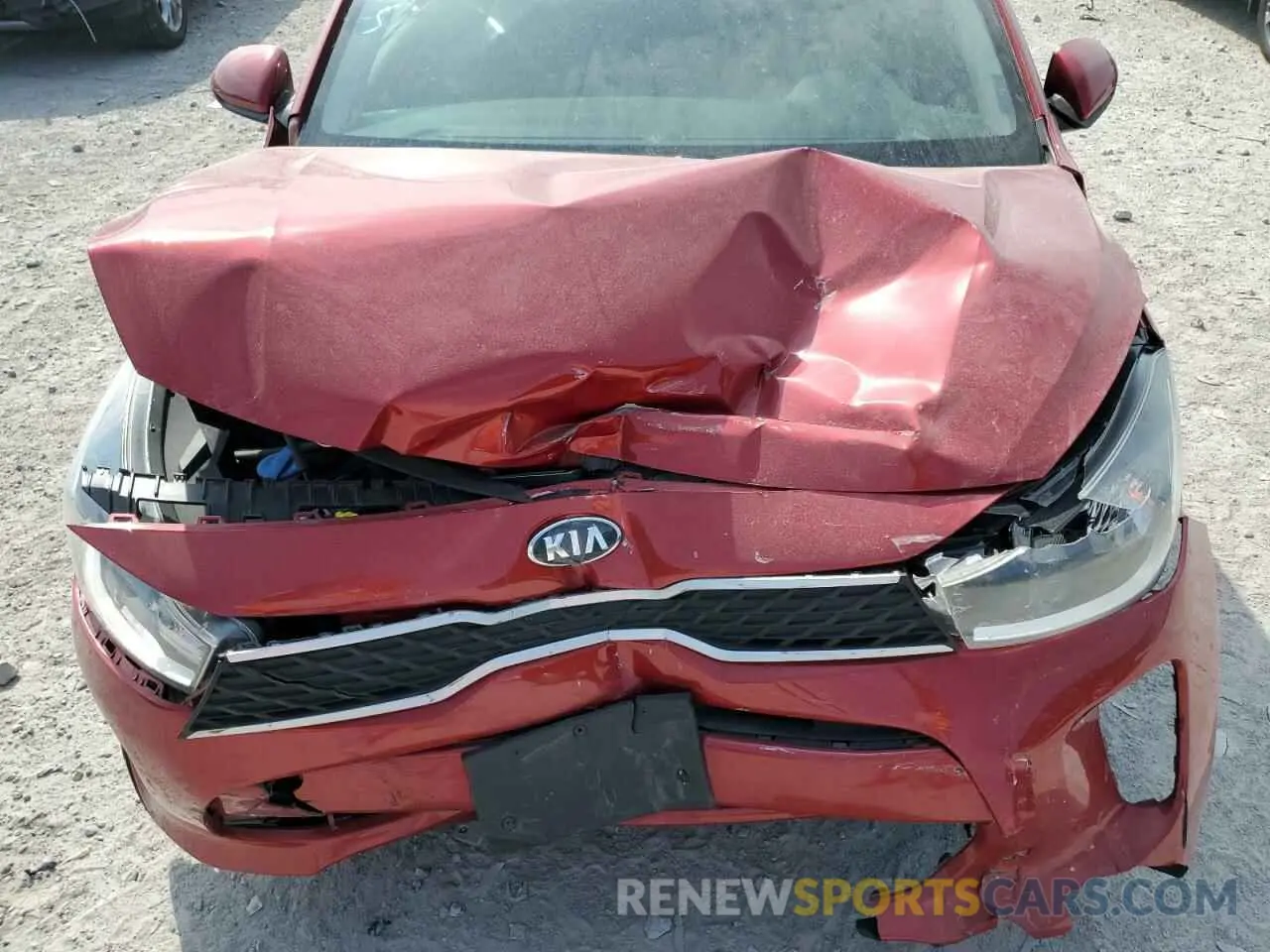 11 Photograph of a damaged car 3KPA24AB1KE200725 KIA RIO 2019
