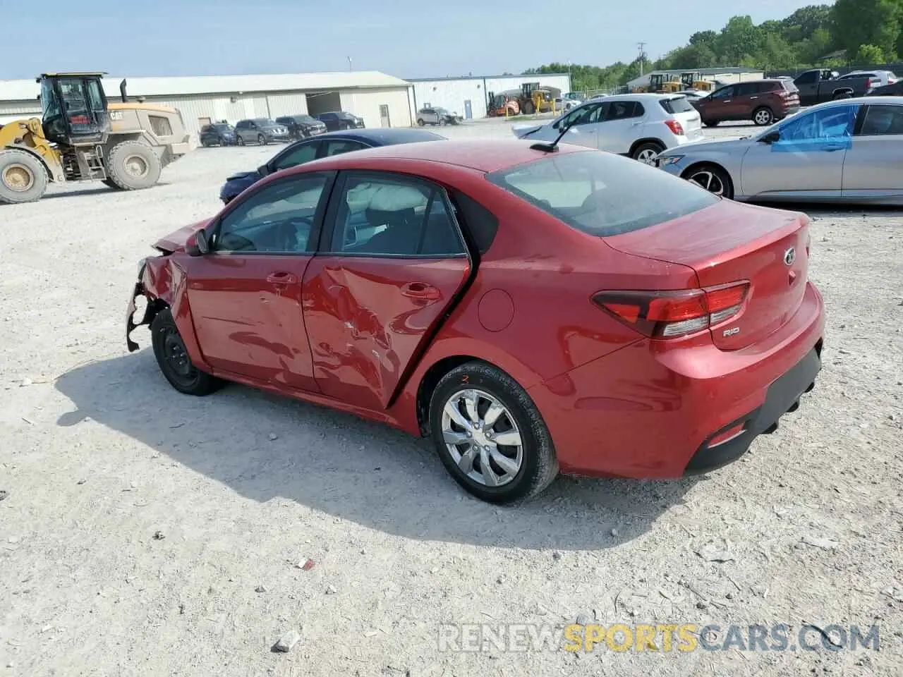 2 Photograph of a damaged car 3KPA24AB1KE200725 KIA RIO 2019