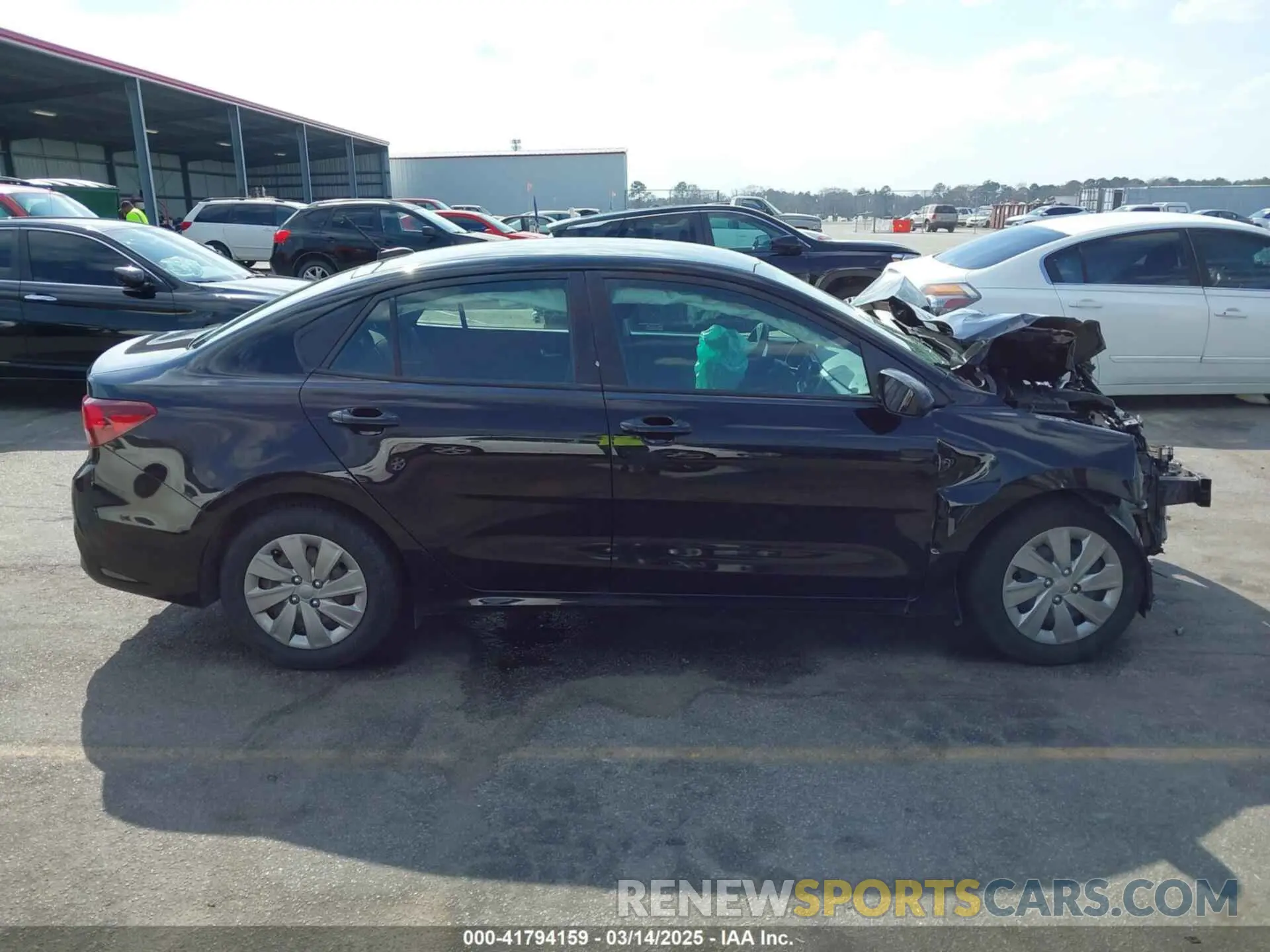 13 Photograph of a damaged car 3KPA24AB1KE210638 KIA RIO 2019