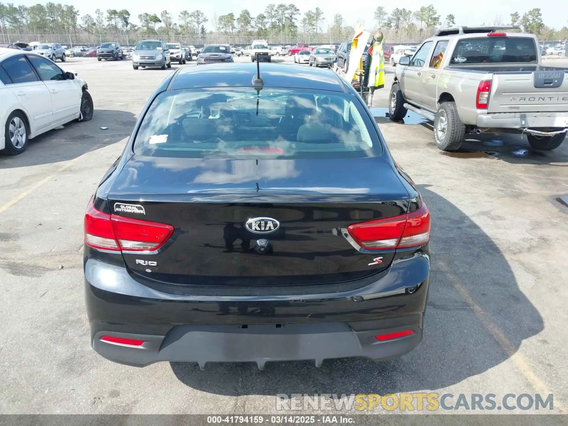 16 Photograph of a damaged car 3KPA24AB1KE210638 KIA RIO 2019