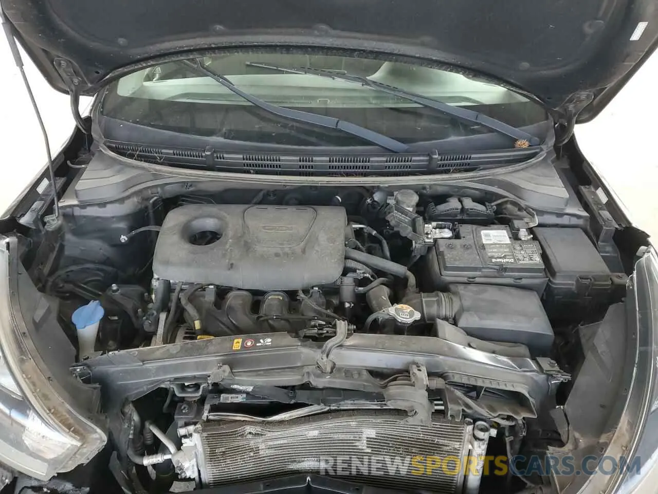 11 Photograph of a damaged car 3KPA24AB1KE221221 KIA RIO 2019