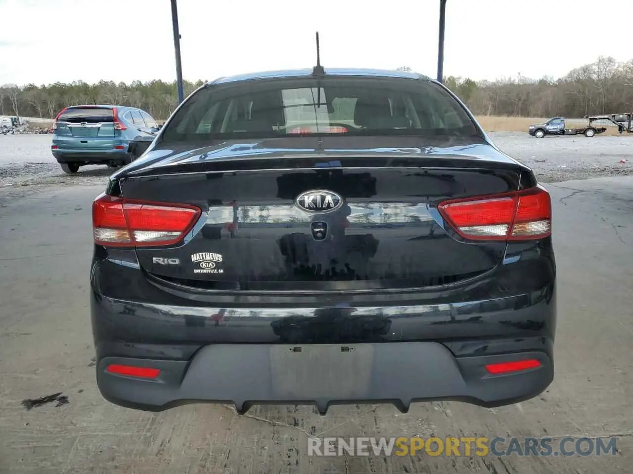 6 Photograph of a damaged car 3KPA24AB1KE221221 KIA RIO 2019