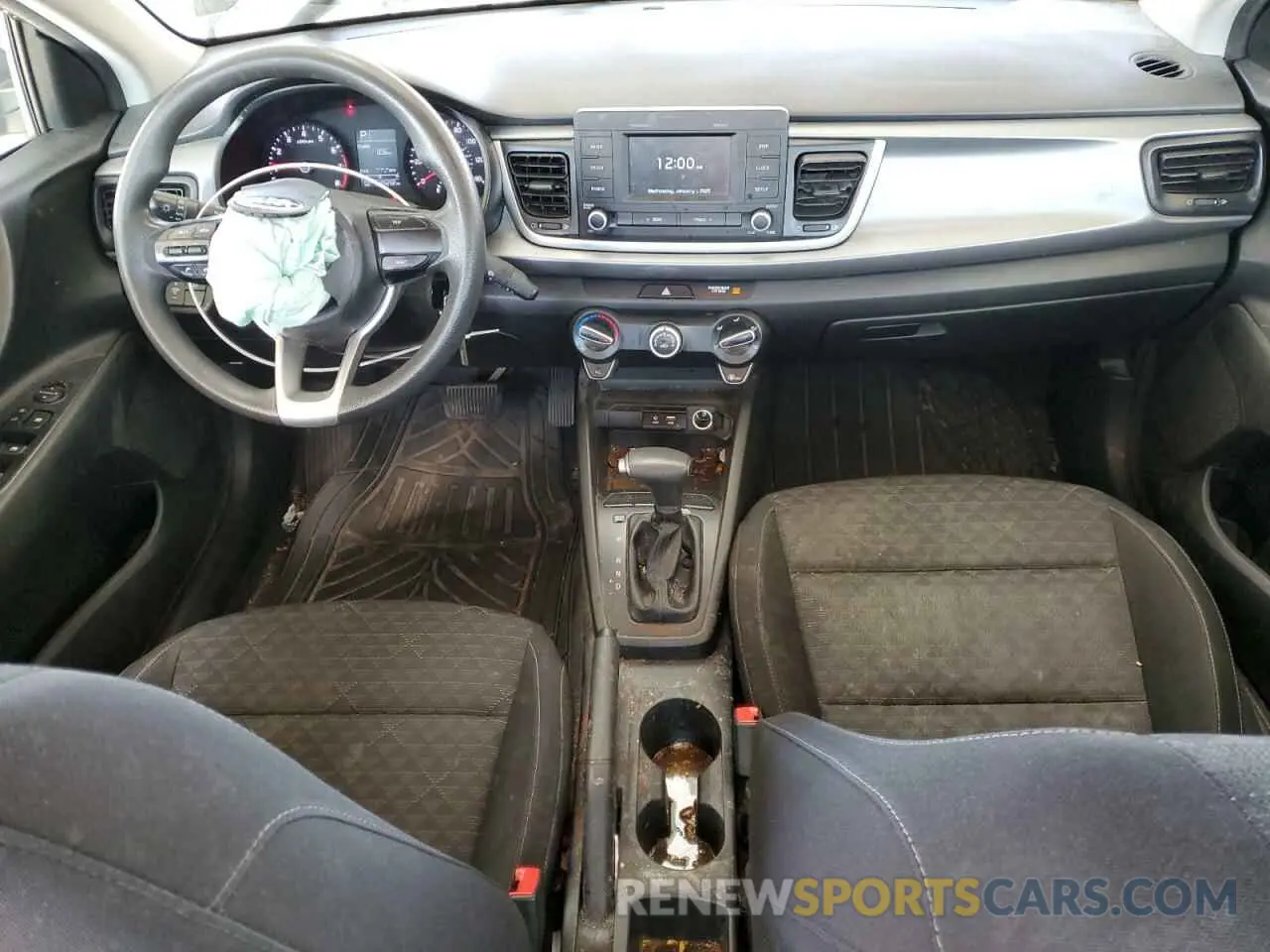 8 Photograph of a damaged car 3KPA24AB1KE221221 KIA RIO 2019