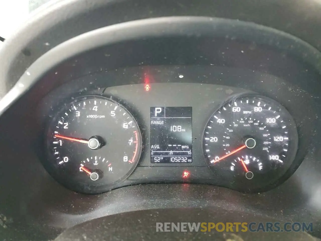 9 Photograph of a damaged car 3KPA24AB1KE221221 KIA RIO 2019
