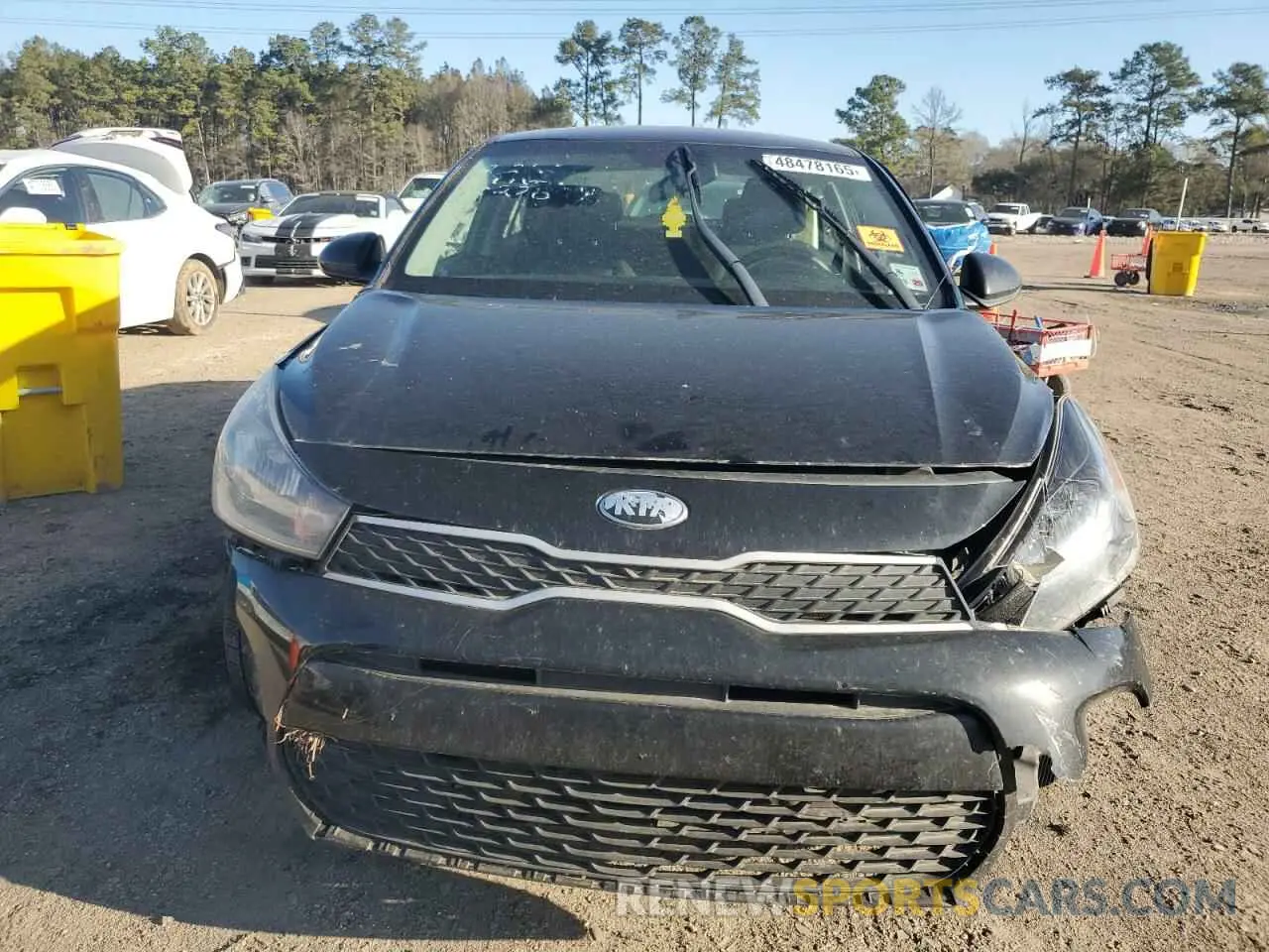 5 Photograph of a damaged car 3KPA24AB1KE227889 KIA RIO 2019