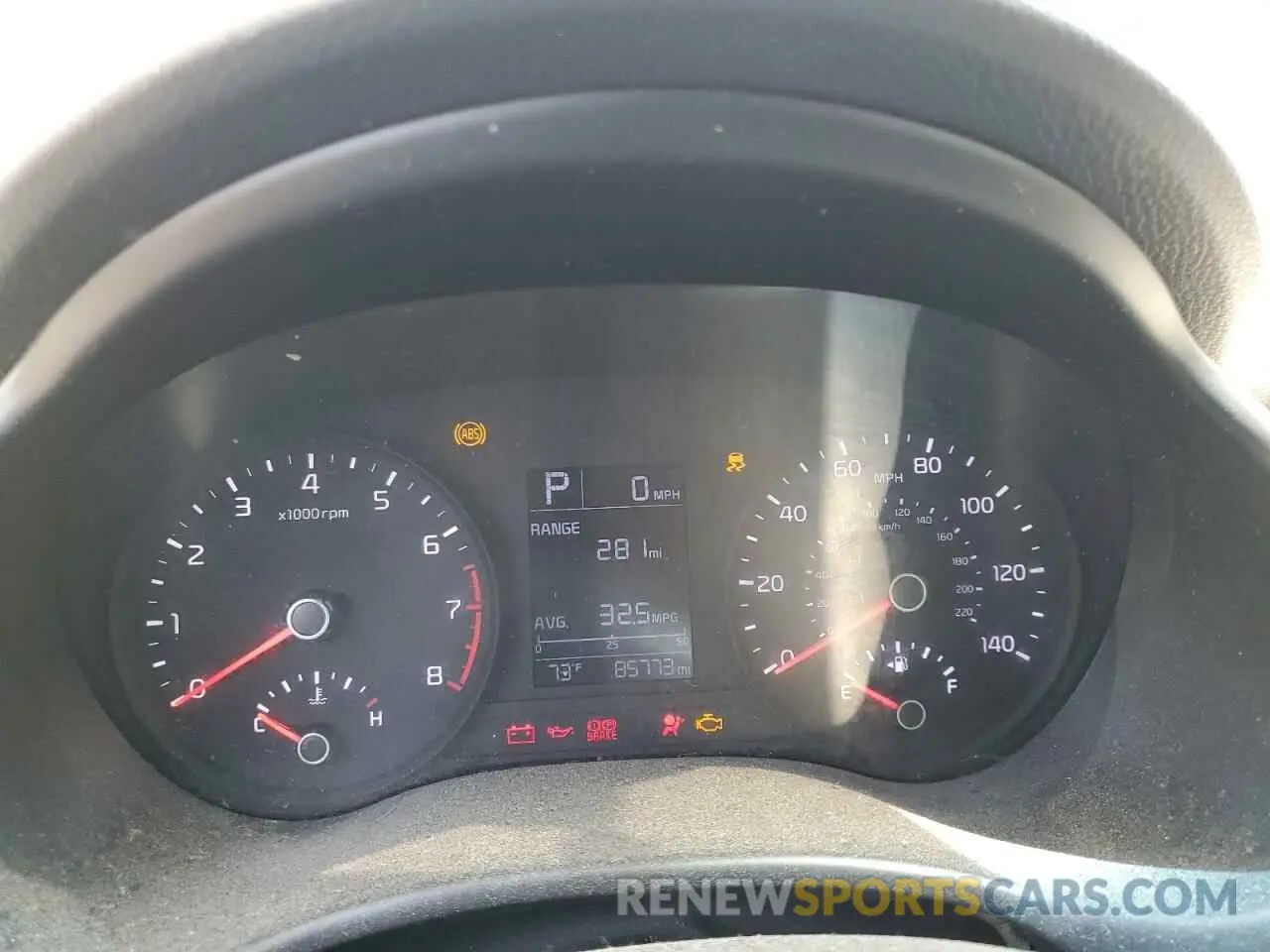 9 Photograph of a damaged car 3KPA24AB1KE227889 KIA RIO 2019