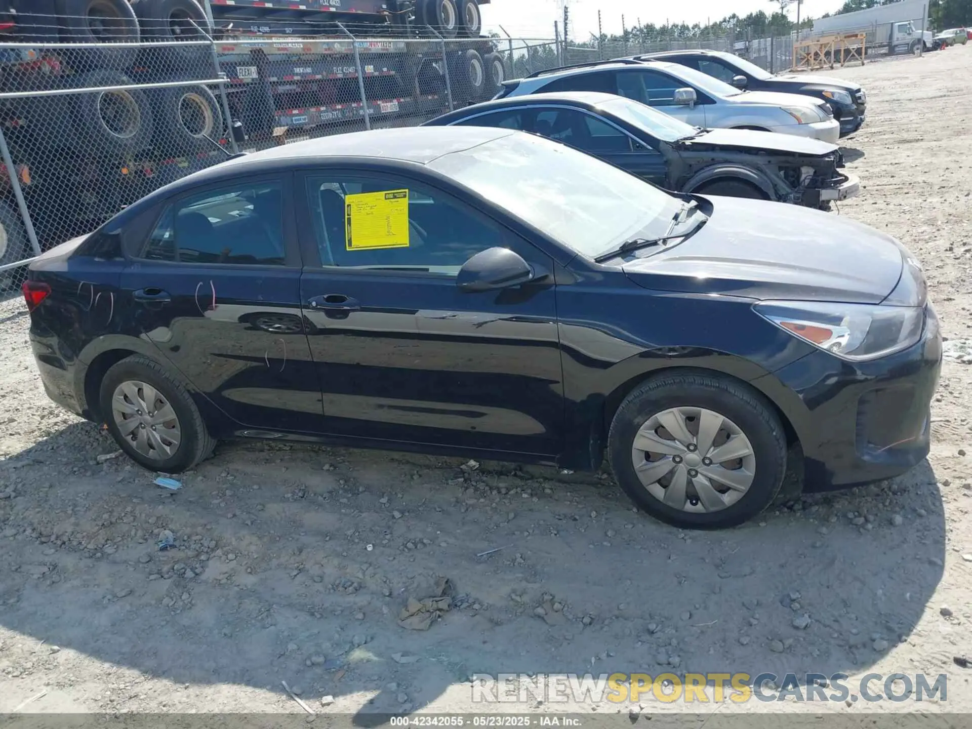 13 Photograph of a damaged car 3KPA24AB1KE252274 KIA RIO 2019