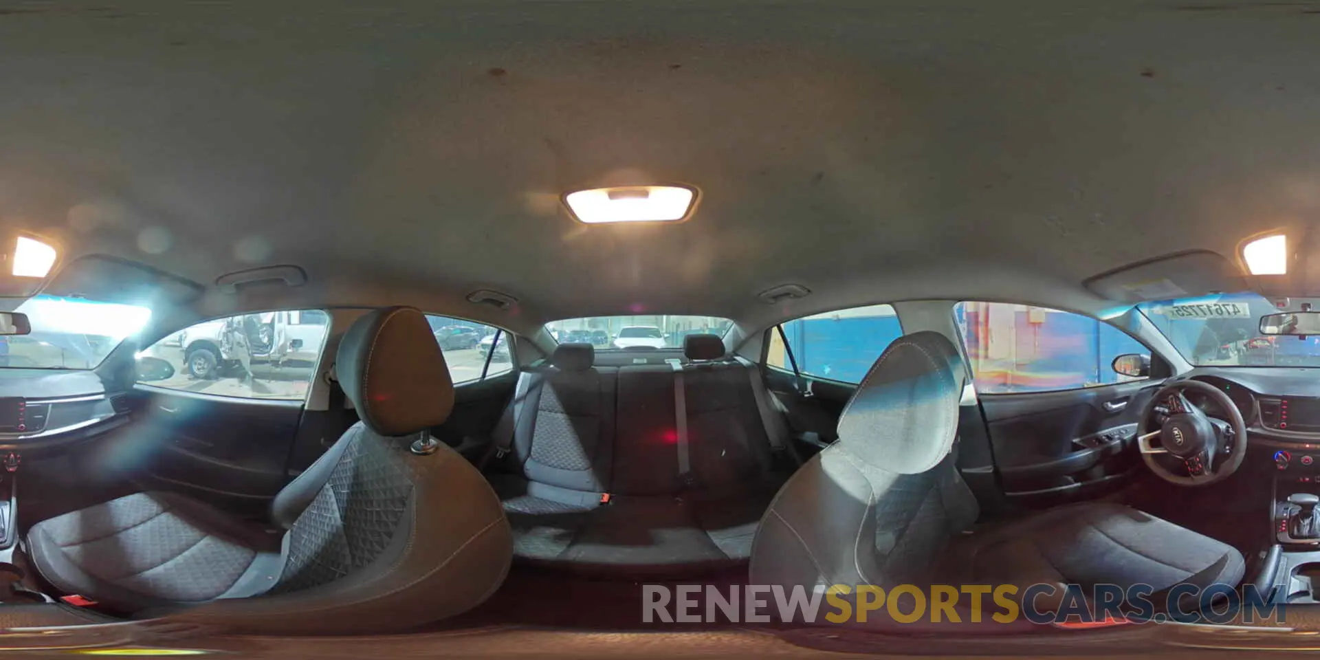 14 Photograph of a damaged car 3KPA24AB2KE179125 KIA RIO 2019