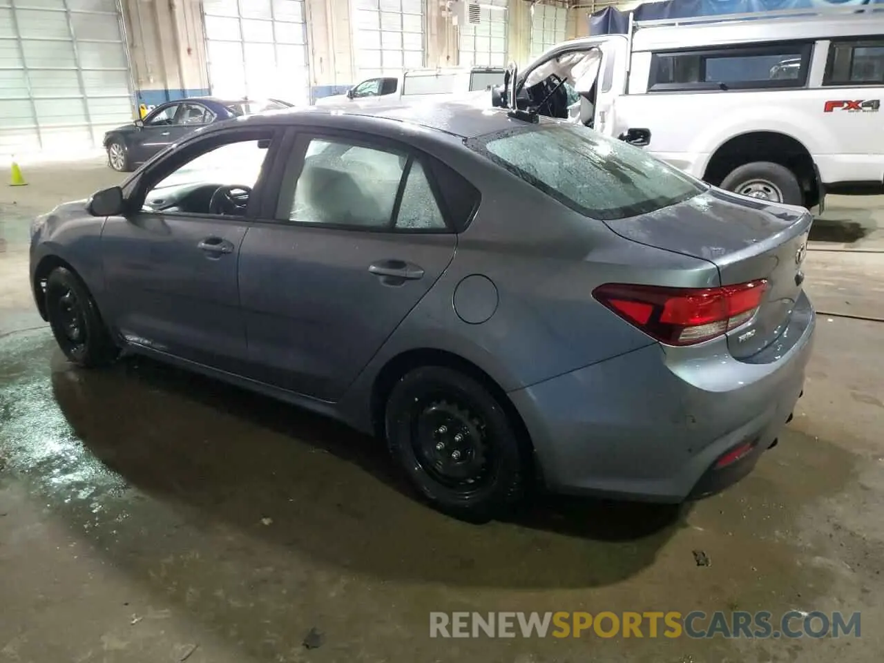 2 Photograph of a damaged car 3KPA24AB2KE179125 KIA RIO 2019
