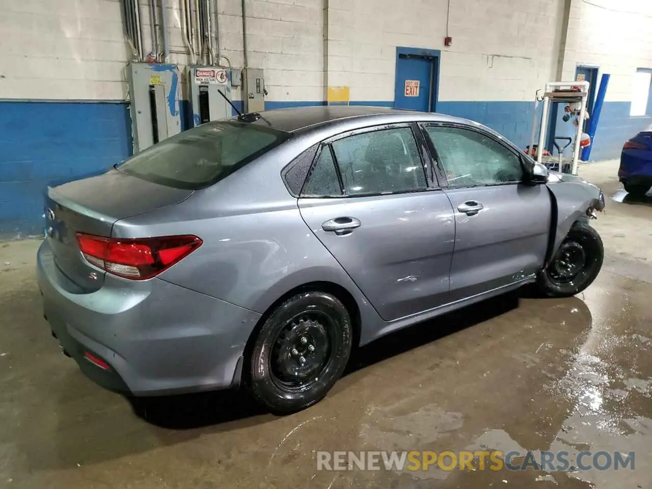 3 Photograph of a damaged car 3KPA24AB2KE179125 KIA RIO 2019