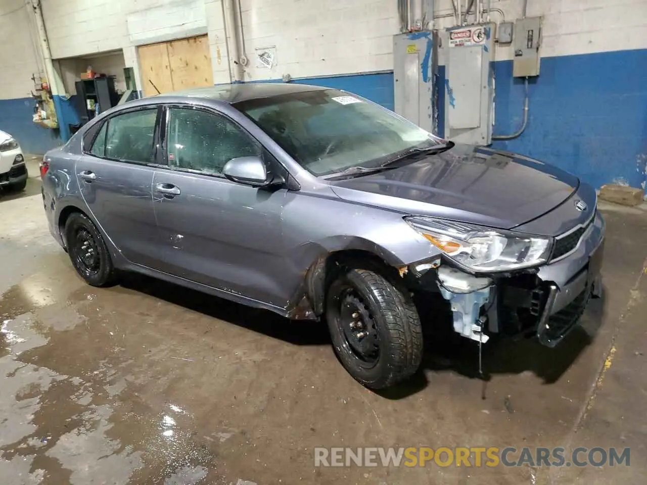 4 Photograph of a damaged car 3KPA24AB2KE179125 KIA RIO 2019