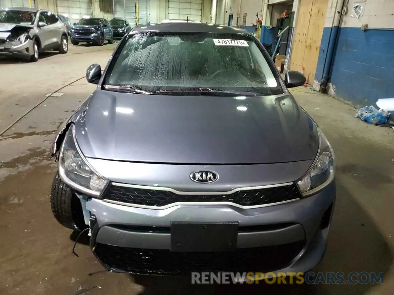 5 Photograph of a damaged car 3KPA24AB2KE179125 KIA RIO 2019