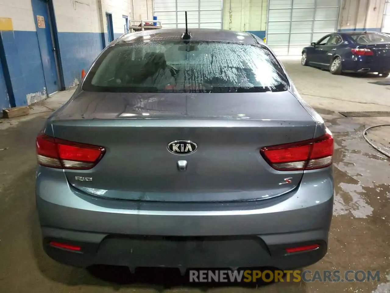 6 Photograph of a damaged car 3KPA24AB2KE179125 KIA RIO 2019