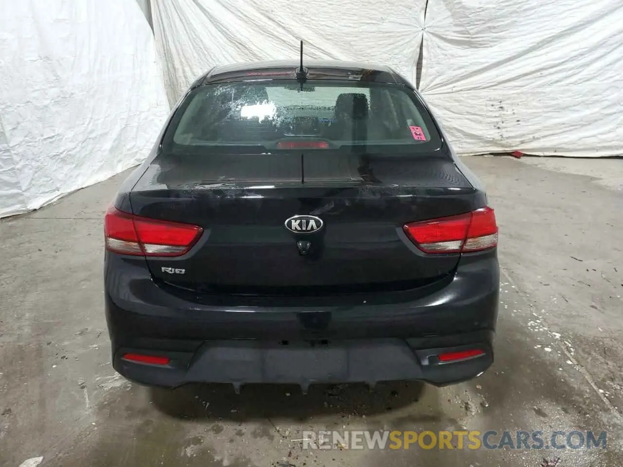 6 Photograph of a damaged car 3KPA24AB2KE184812 KIA RIO 2019