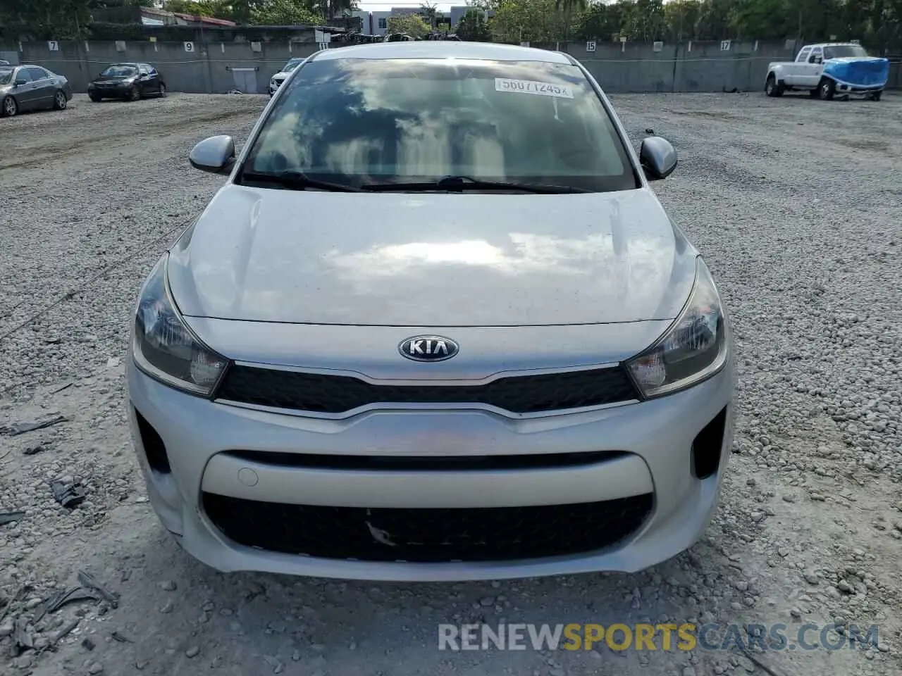 5 Photograph of a damaged car 3KPA24AB2KE187919 KIA RIO 2019