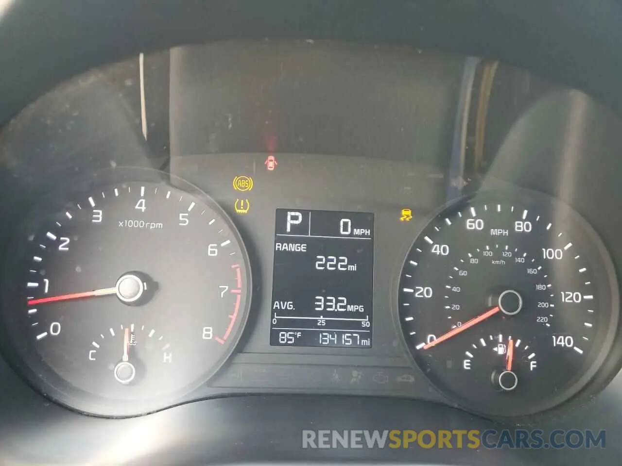 9 Photograph of a damaged car 3KPA24AB2KE187919 KIA RIO 2019