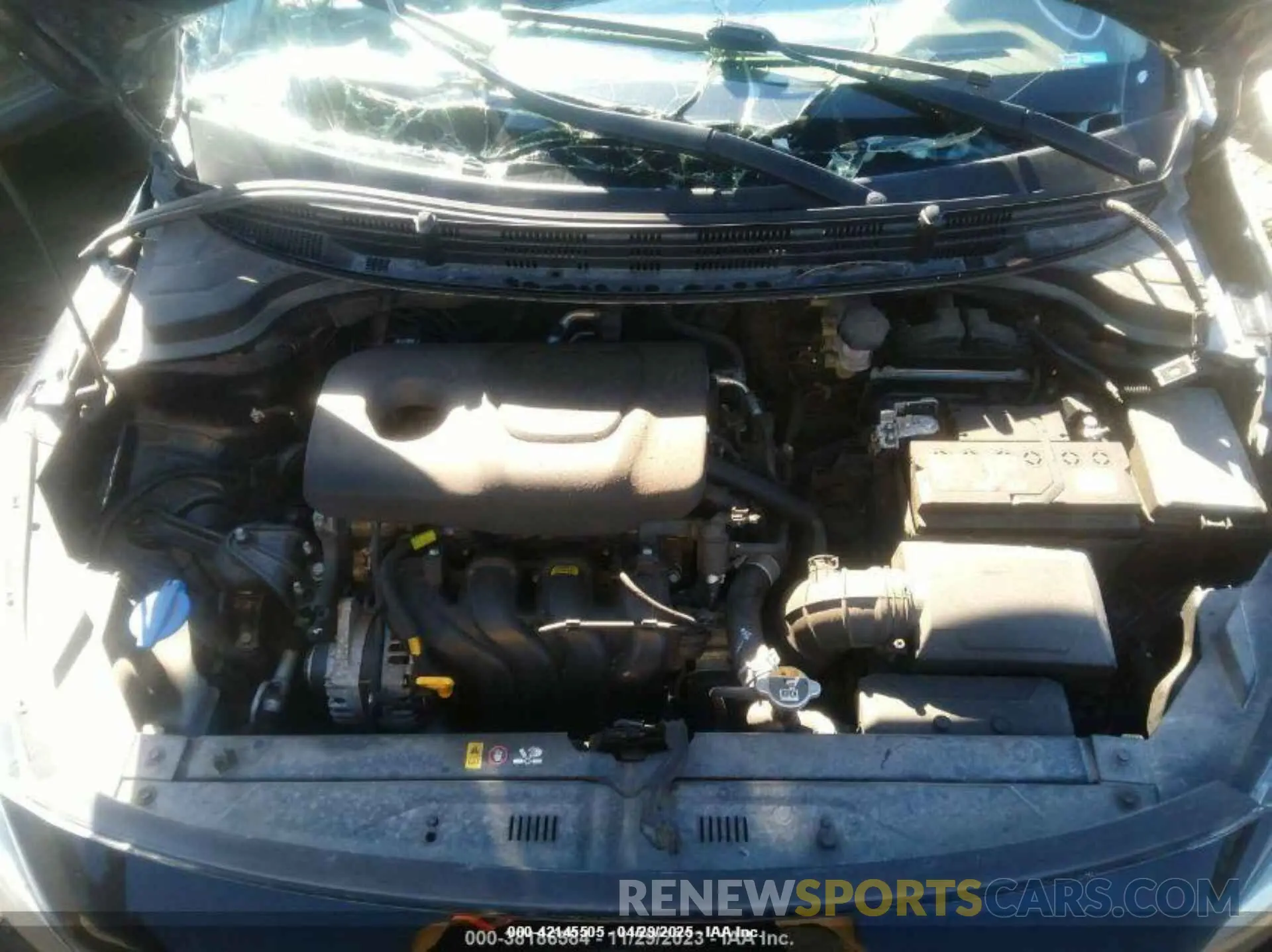 10 Photograph of a damaged car 3KPA24AB2KE200622 KIA RIO 2019