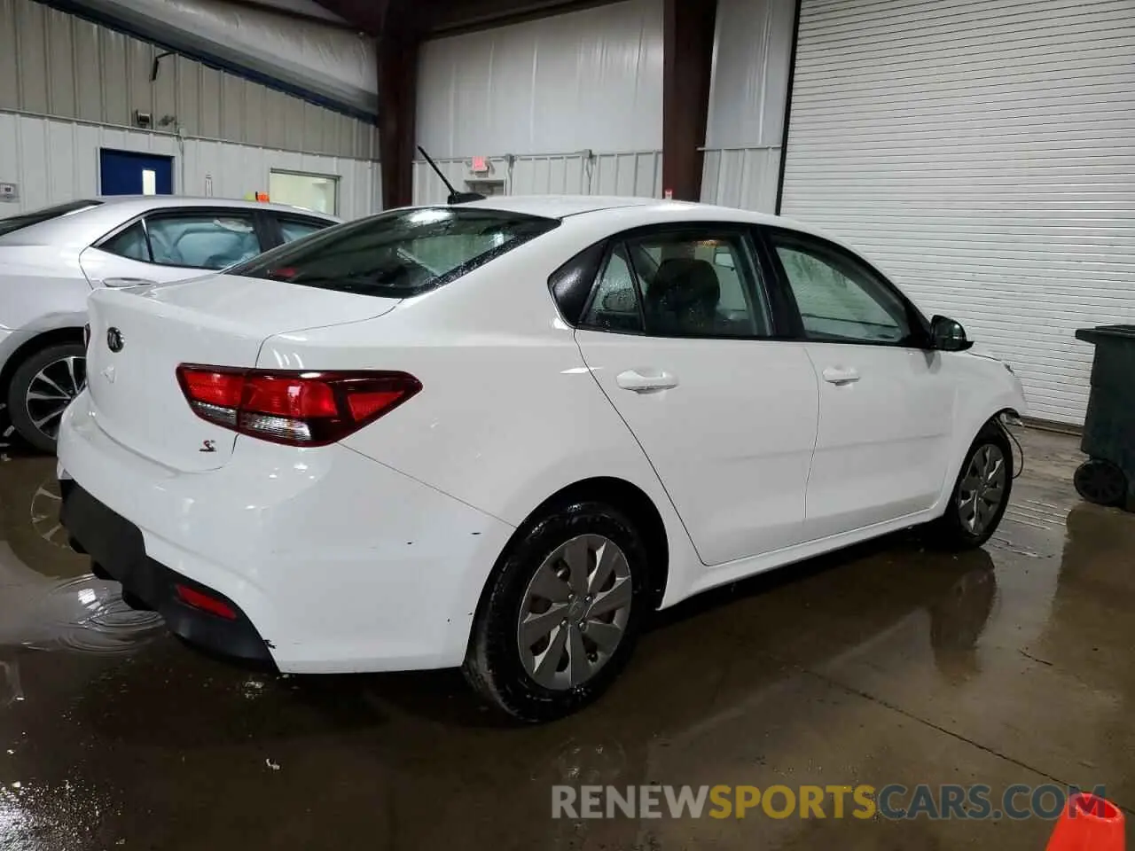 3 Photograph of a damaged car 3KPA24AB2KE204525 KIA RIO 2019