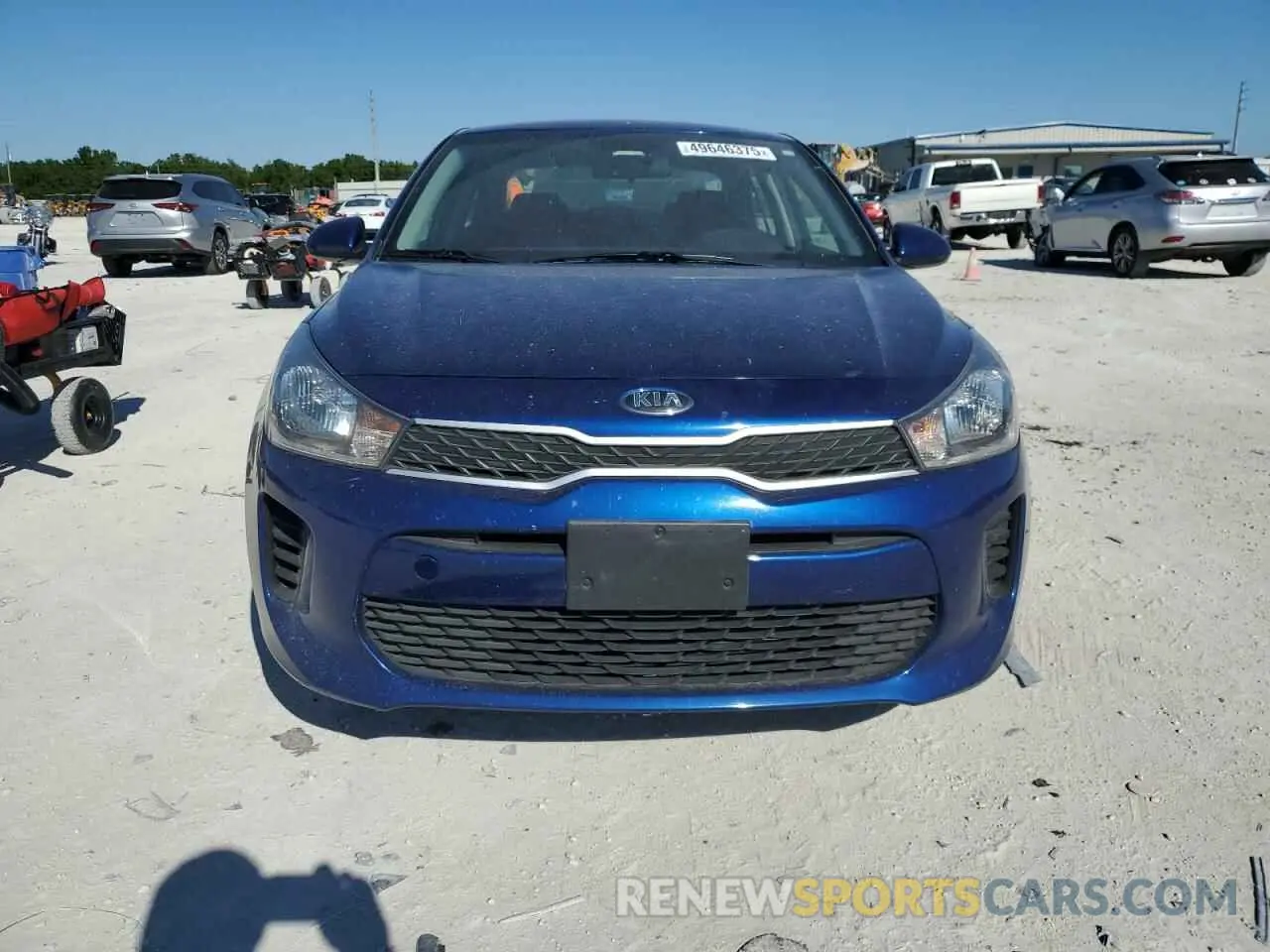 5 Photograph of a damaged car 3KPA24AB2KE207571 KIA RIO 2019