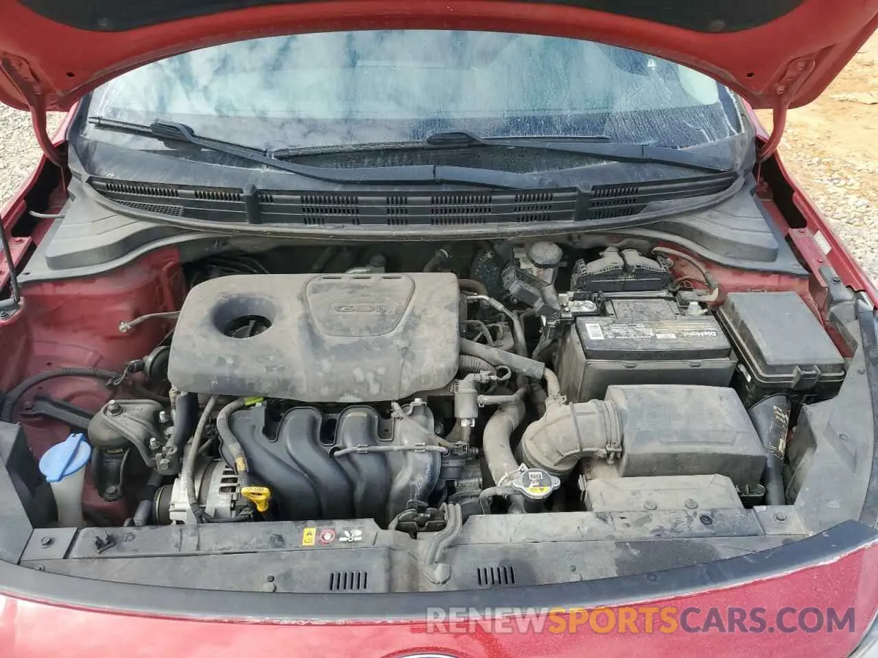 11 Photograph of a damaged car 3KPA24AB2KE210194 KIA RIO 2019