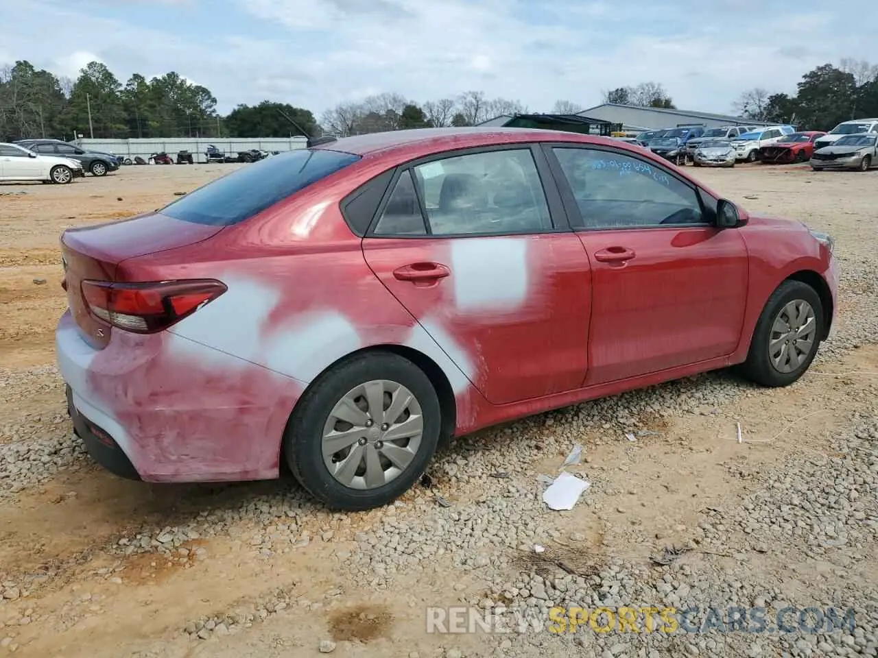 3 Photograph of a damaged car 3KPA24AB2KE210194 KIA RIO 2019