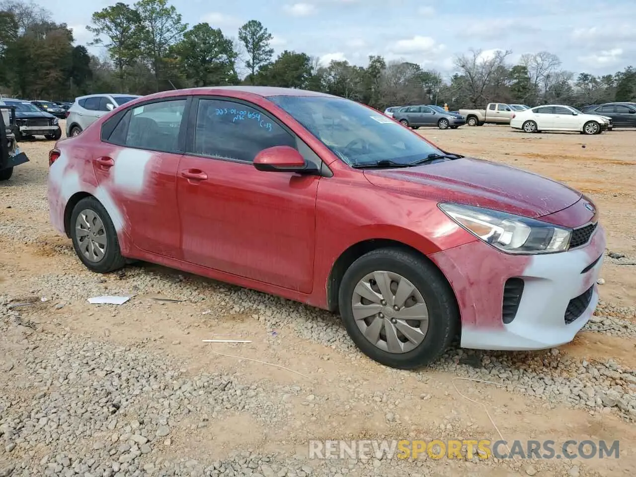 4 Photograph of a damaged car 3KPA24AB2KE210194 KIA RIO 2019