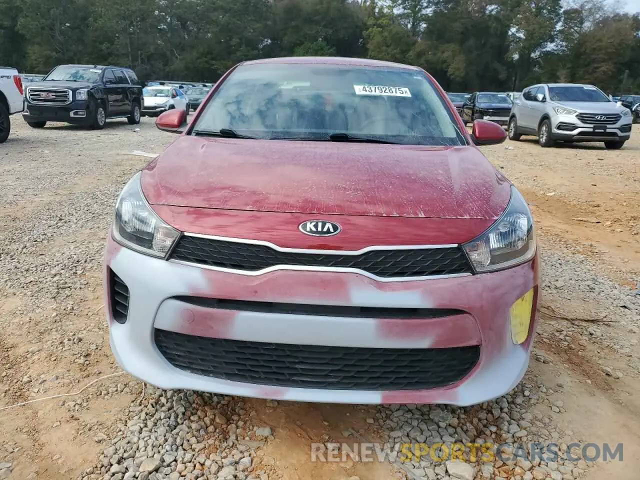 5 Photograph of a damaged car 3KPA24AB2KE210194 KIA RIO 2019