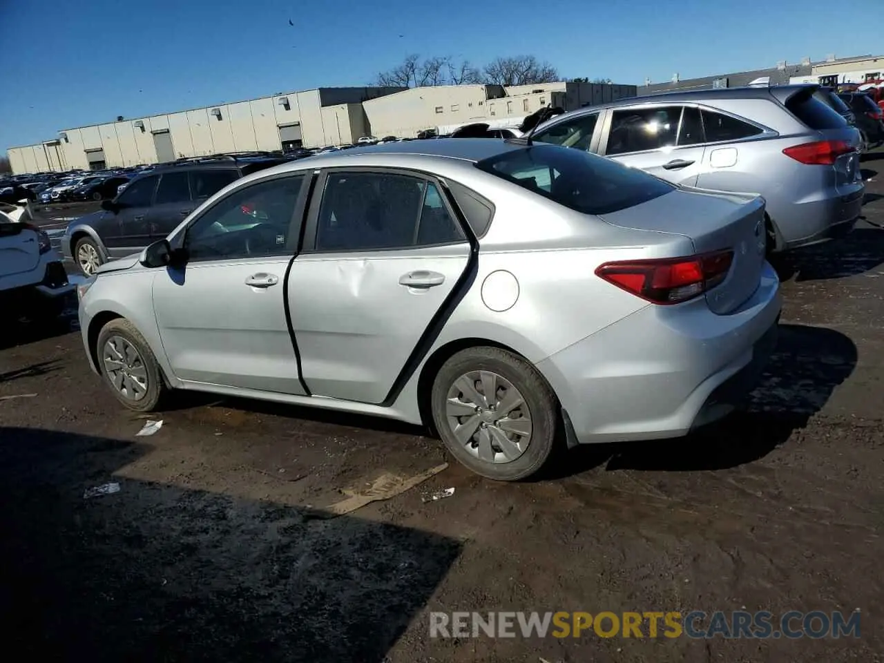 2 Photograph of a damaged car 3KPA24AB2KE217730 KIA RIO 2019