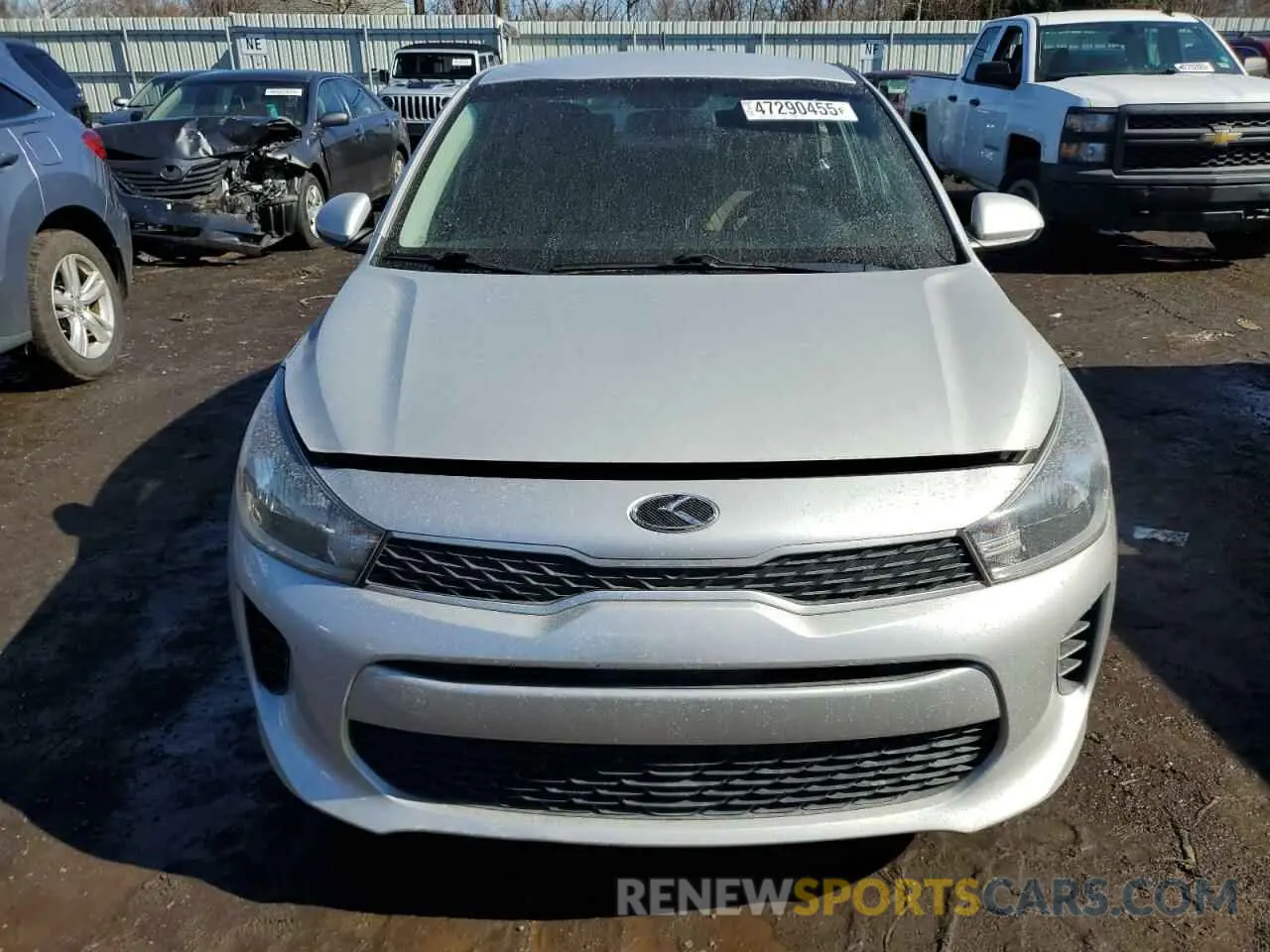 5 Photograph of a damaged car 3KPA24AB2KE217730 KIA RIO 2019