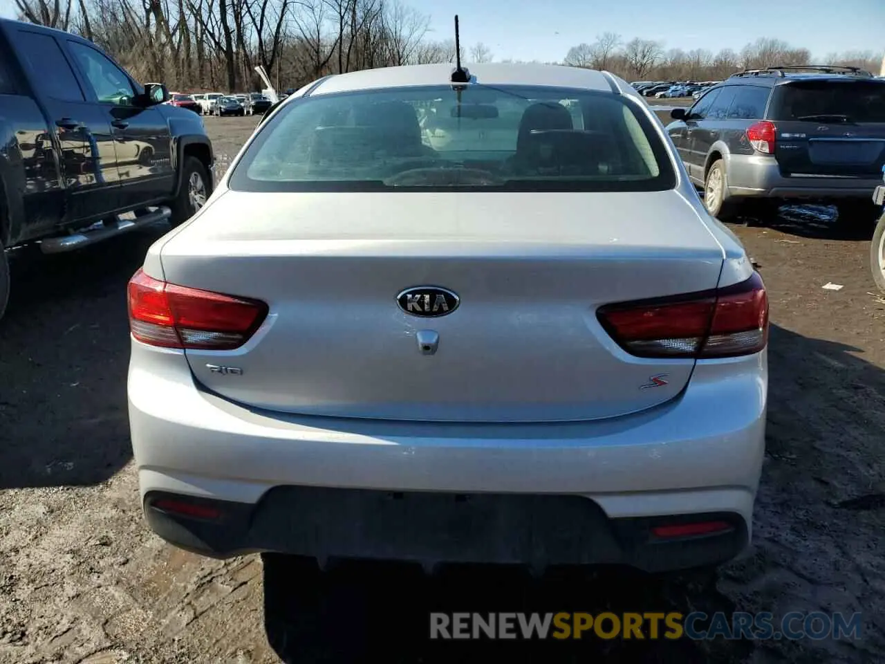 6 Photograph of a damaged car 3KPA24AB2KE217730 KIA RIO 2019