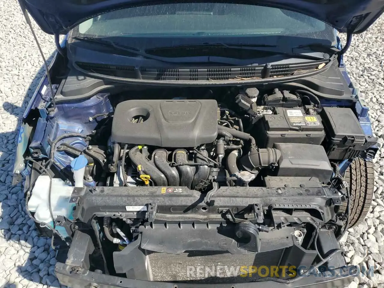 11 Photograph of a damaged car 3KPA24AB2KE217985 KIA RIO 2019