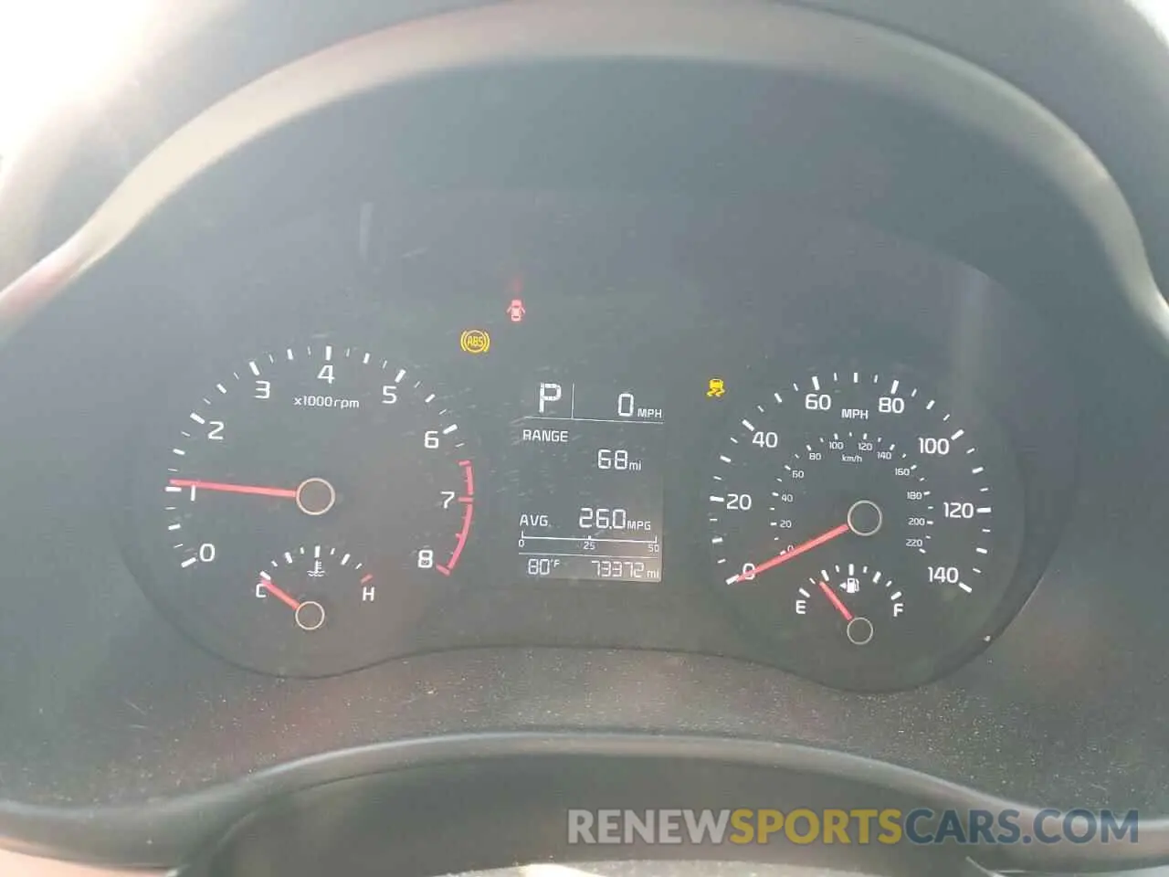 9 Photograph of a damaged car 3KPA24AB2KE217985 KIA RIO 2019