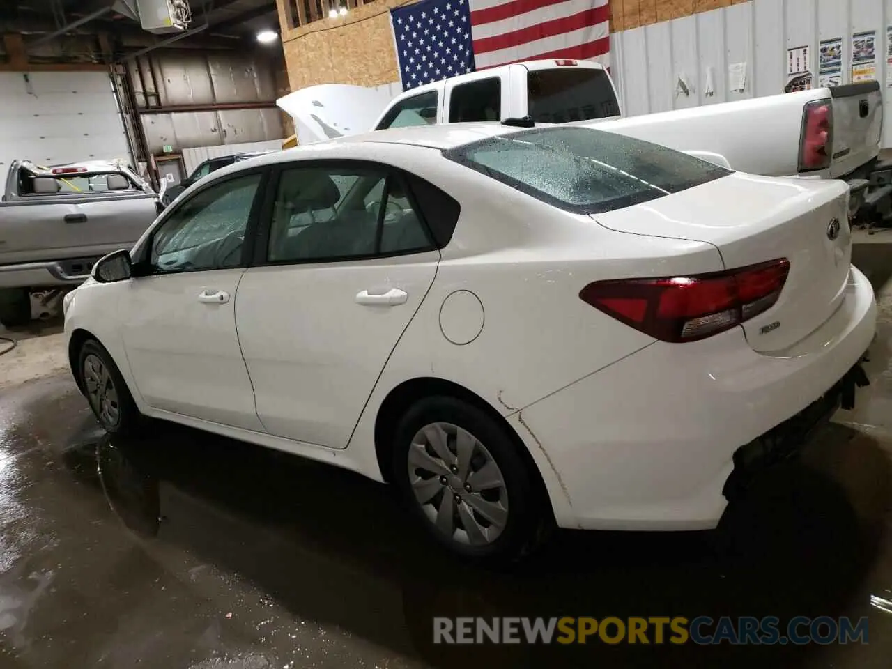 2 Photograph of a damaged car 3KPA24AB2KE227240 KIA RIO 2019