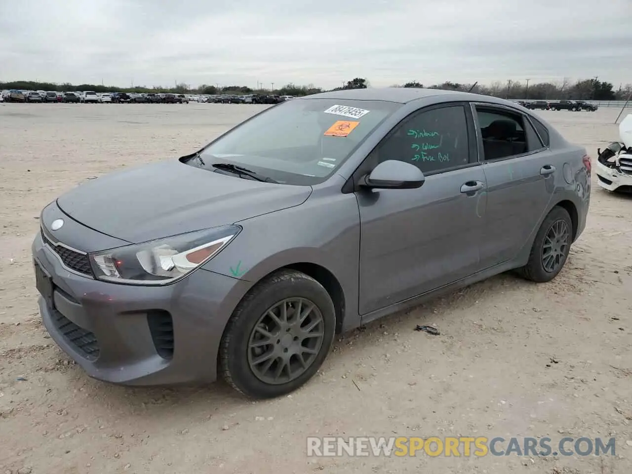 1 Photograph of a damaged car 3KPA24AB2KE249741 KIA RIO 2019