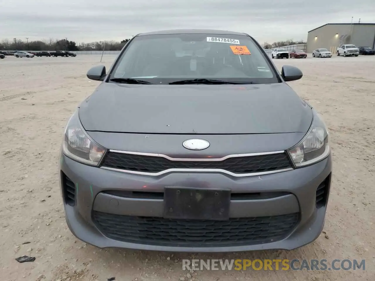5 Photograph of a damaged car 3KPA24AB2KE249741 KIA RIO 2019