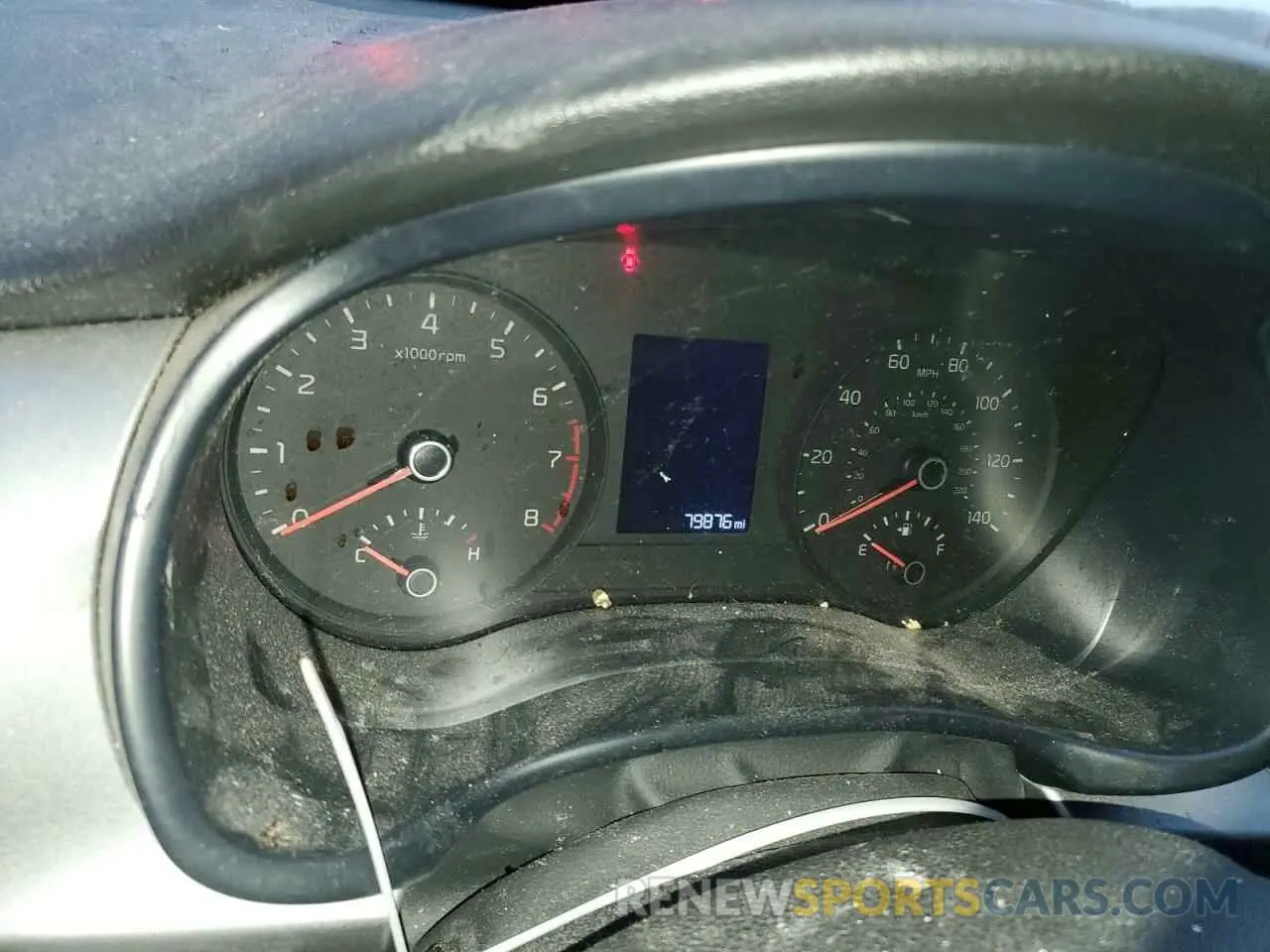 9 Photograph of a damaged car 3KPA24AB2KE249741 KIA RIO 2019
