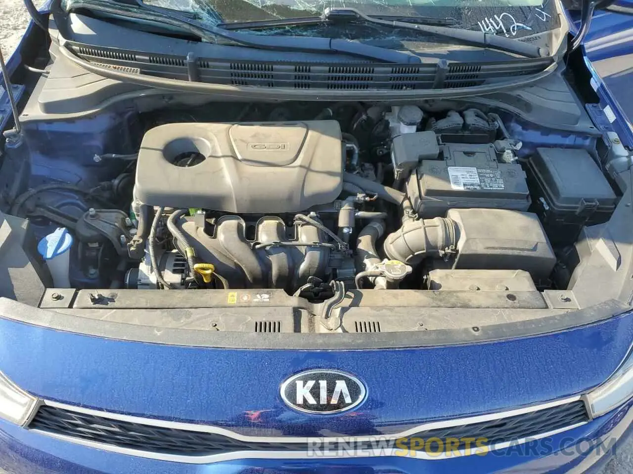 11 Photograph of a damaged car 3KPA24AB2KE251442 KIA RIO 2019