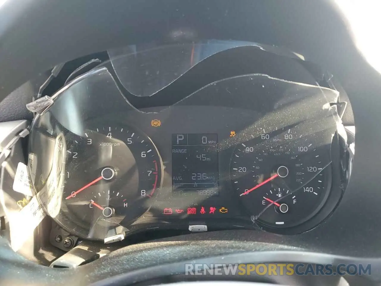 9 Photograph of a damaged car 3KPA24AB2KE251442 KIA RIO 2019